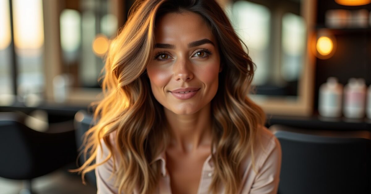 Balayage miel doré : Sublimez votre marron glacé avec élégance et savoir-faire