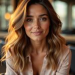 Balayage miel doré : Sublimez votre marron glacé avec élégance et savoir-faire