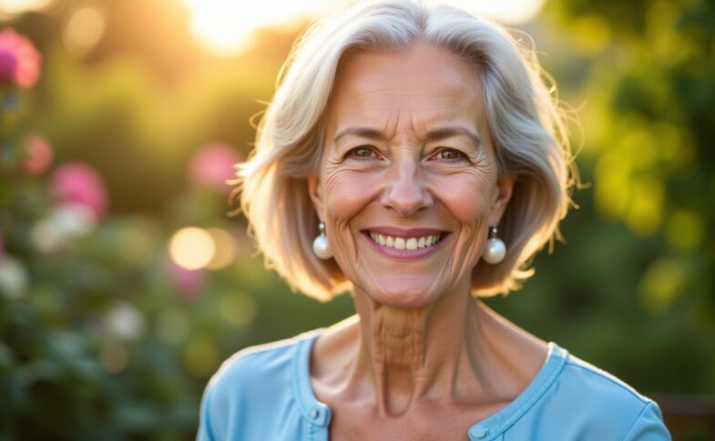 Coiffures pour visage ovale chez les seniors : astuces et styles pour rayonner après 60 ans