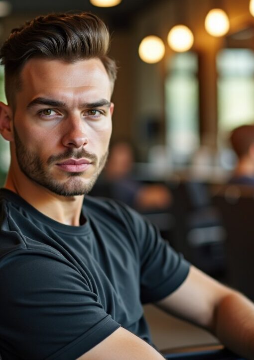 Dégradé Court pour Homme : 25 Coupes de Barbershop Tendance à Adopter