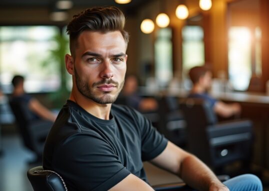 Dégradé Court pour Homme : 25 Coupes de Barbershop Tendance à Adopter