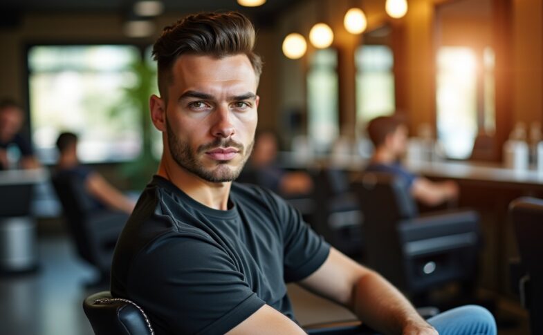 Dégradé Court pour Homme : 25 Coupes de Barbershop Tendance à Adopter