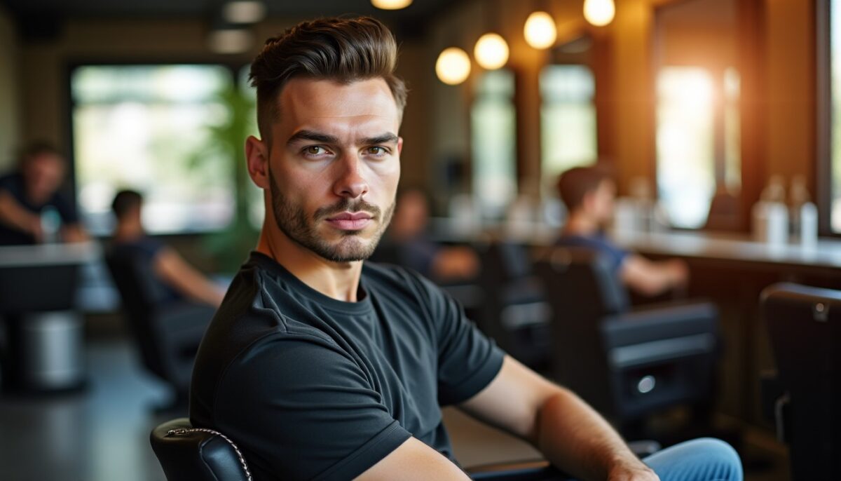 Dégradé Court pour Homme : 25 Coupes de Barbershop Tendance à Adopter